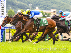 カラープリント(アルミ枠付き)2024年6月30日福島11R ラジオNIKKEI賞(オフトレイル)