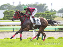 カラープリント(アルミ枠付き)2024年7月6日函館12R 3歳以上1勝クラス(スミレファースト)