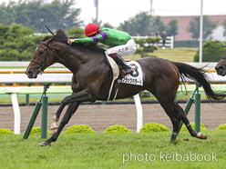 カラープリント(アルミ枠付き)2024年7月7日函館6R 3歳未勝利(ブラックバラード)