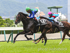 カラープリント(アルミ枠付き)2024年7月13日福島9R 郡山特別(トーセンエスクード)