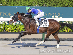 カラープリント(アルミ枠付き)2024年7月20日札幌12R 3歳以上1勝クラス(トリグラフ)