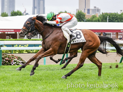 カラープリント(アルミ枠付き)2024年8月31日札幌1R 2歳未勝利(オイランブチ)