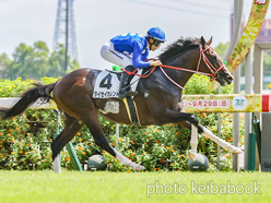 カラープリント(アルミ枠付き)2024年9月7日中京5R 2歳新馬(タイセイカレント)