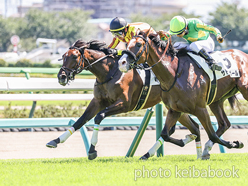 カラープリント(アルミ枠付き)2024年9月14日中山5R 2歳新馬(イブニングタイド)