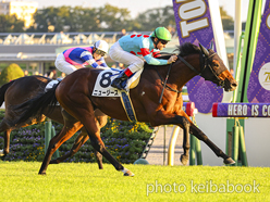 カラープリント(アルミ枠付き)2024年10月14日東京12R 3歳以上2勝クラス(ニュージーズ)